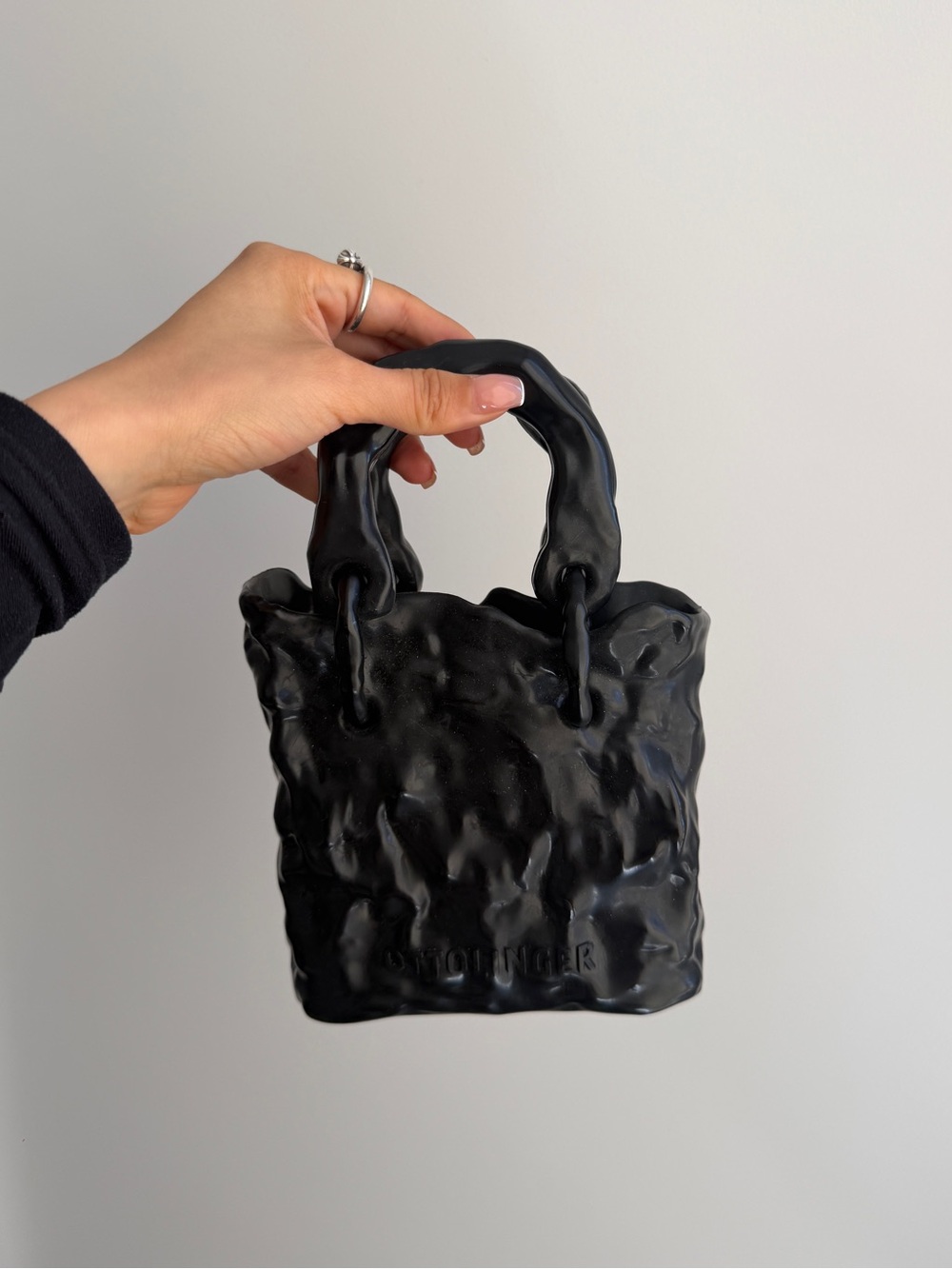 OTTOLINGER Black Rubber Bag